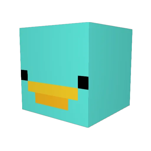 ZyphorZerq Minecraft avatar head, 3D render