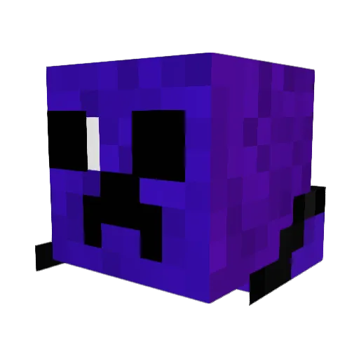 ZyphorixPlayz Minecraft avatar head, 3D render