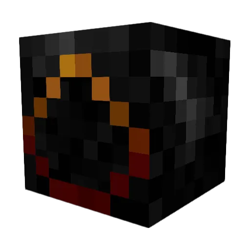 Zyranoxa Minecraft avatar head, 3D render