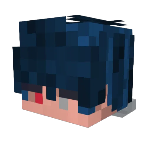 Zyre0n Minecraft avatar head, 3D render