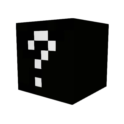 Zyrexis Minecraft avatar head, 3D render