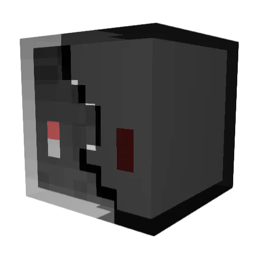 ZyrianFR Minecraft avatar head, 3D render