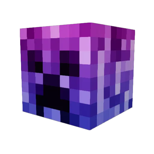 Zyro_0 Minecraft avatar head, 3D render