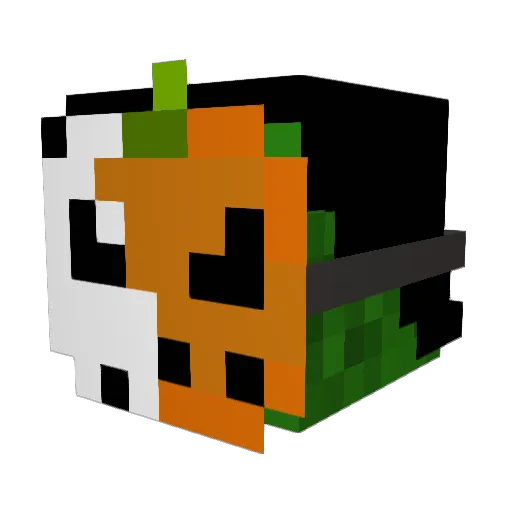 Zyrox877 Minecraft avatar head, 3D render