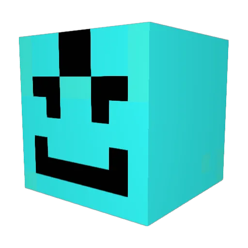 Zytheuss Minecraft avatar head, 3D render