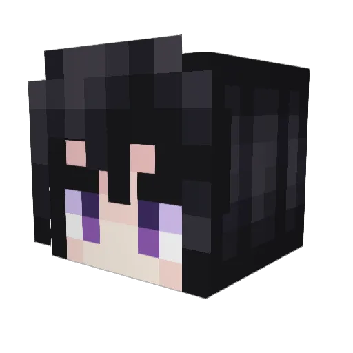 Zytko Minecraft avatar head, 3D render