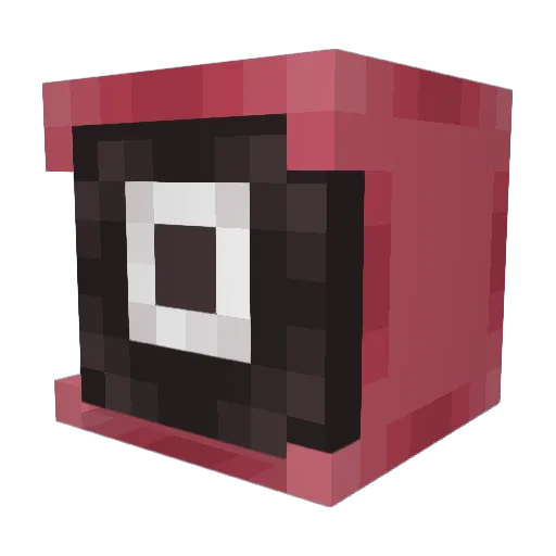 Zyvrs Minecraft avatar head, 3D render