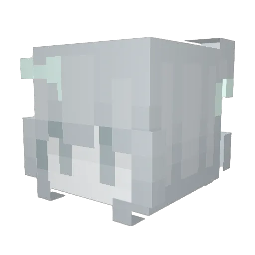 ZyxZoe Minecraft avatar head, 3D render