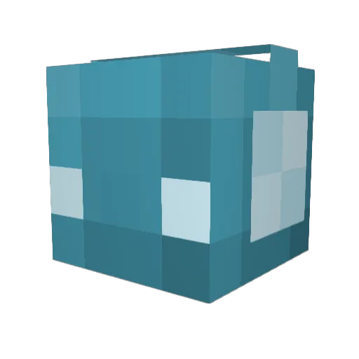 Zyxo_ Minecraft avatar head, 3D render