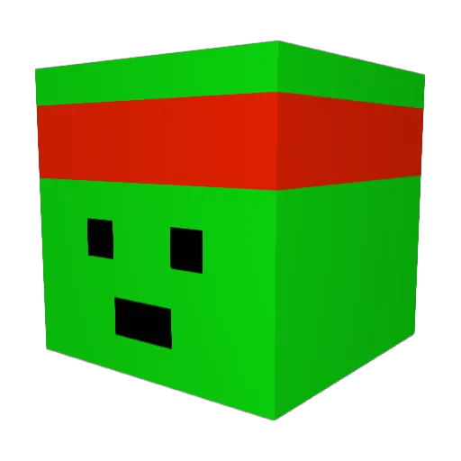 Zyzz_is_GOD Minecraft avatar head, 3D render