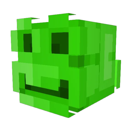 Zzombie217 Minecraft avatar head, 3D render