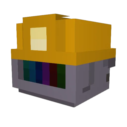 Zzsuzsi Minecraft avatar head, 3D render