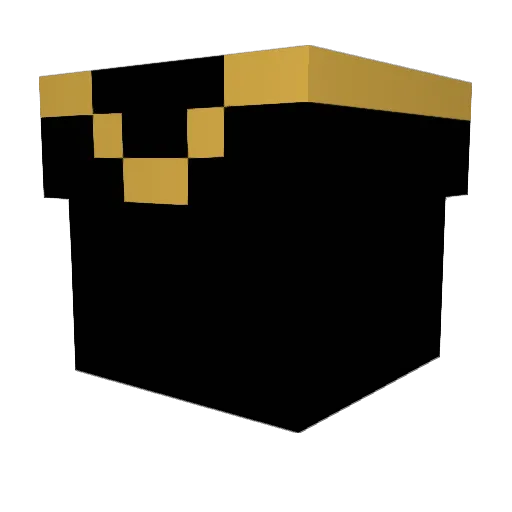 _0000001 Minecraft avatar head, 3D render