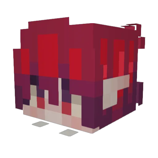 _0Stellar0_ Minecraft avatar head, 3D render