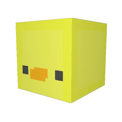 _0_Zoey_0_ Minecraft avatar head, 3D render