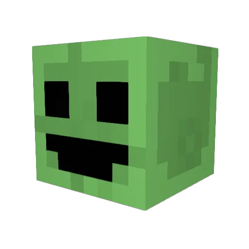 _0ne_shot_ Minecraft avatar head, 3D render