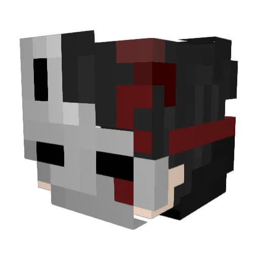 _1_Joel_1_ Minecraft avatar head, 3D render
