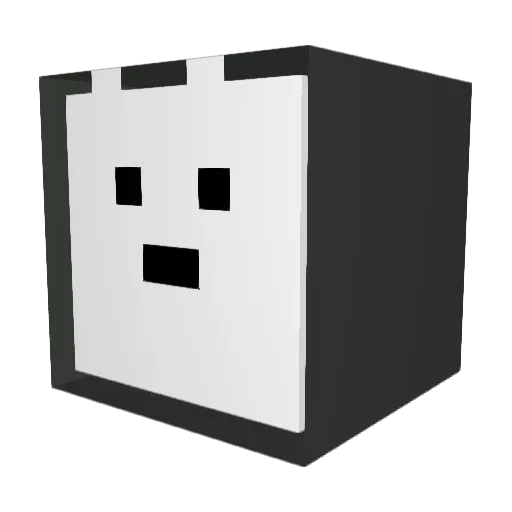 _1d5_ Minecraft avatar head, 3D render