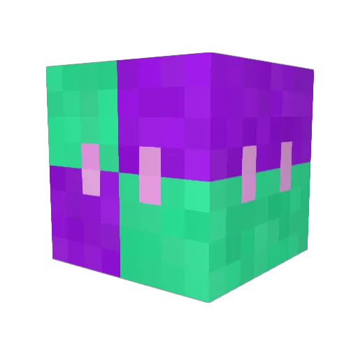 _2k13ne Minecraft avatar head, 3D render