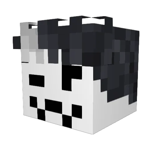 _3_L0W4_3_ Minecraft avatar head, 3D render