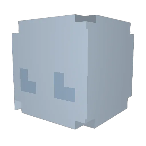 _3cl1ps3 Minecraft avatar head, 3D render
