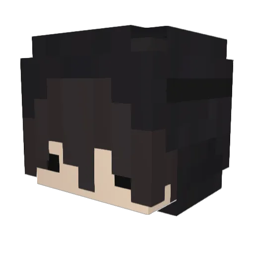 _AC1ILLES_ Minecraft avatar head, 3D render
