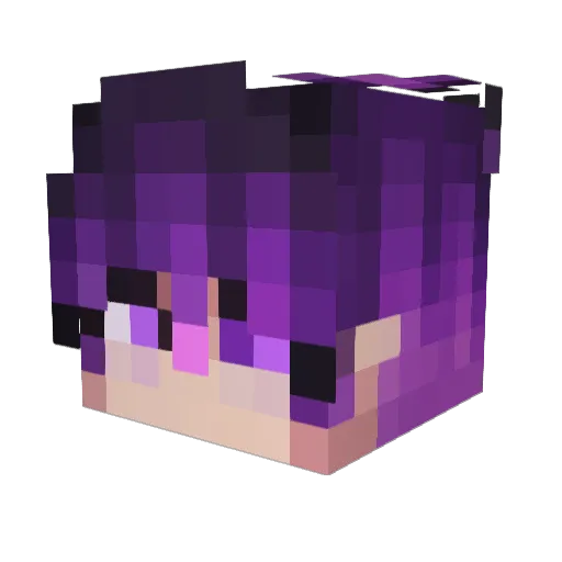 _AK3M1_ Minecraft avatar head, 3D render