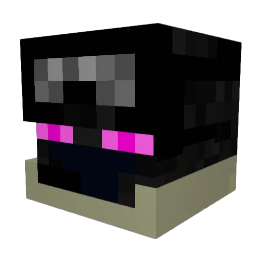 _ASean_ Minecraft avatar head, 3D render