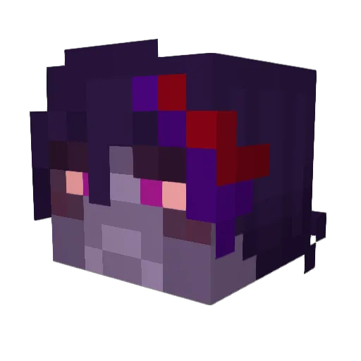 _AalaislA_ Minecraft avatar head, 3D render