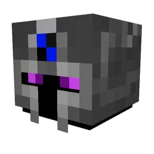 _Aaron_33 Minecraft avatar head, 3D render