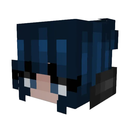_Ace0fSpades Minecraft avatar head, 3D render