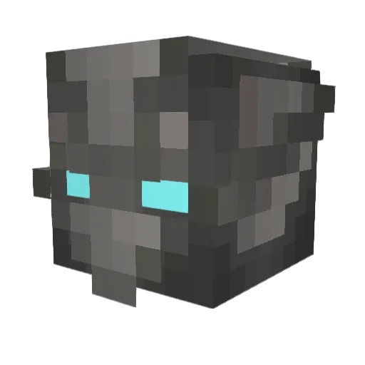 _Adrastus_ Minecraft avatar head, 3D render