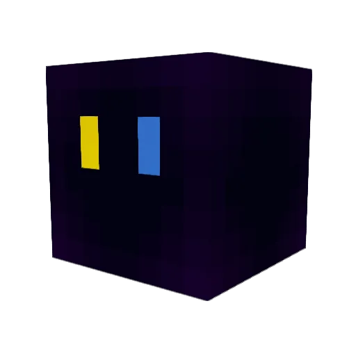_Aevi_ Minecraft avatar head, 3D render