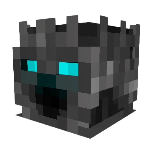 _Agthar_ Minecraft avatar head, 3D render