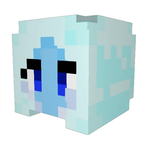 _AhriBlade Minecraft avatar head, 3D render