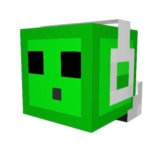 _Aidan347 Minecraft avatar head, 3D render