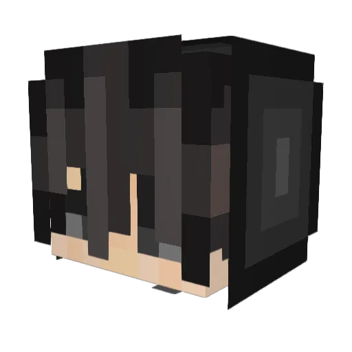 _Alan__ Minecraft avatar head, 3D render