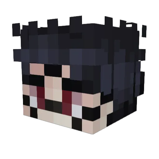 _Alatussy_ Minecraft avatar head, 3D render