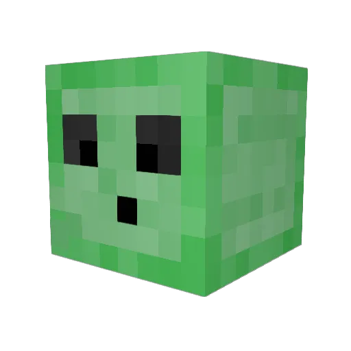 _Alburt Minecraft avatar head, 3D render