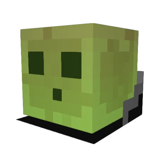 _Alex_66 Minecraft avatar head, 3D render