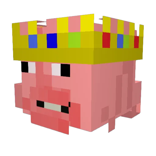 _Aliyah_ Minecraft avatar head, 3D render