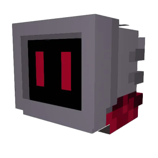 _Alki Minecraft avatar head, 3D render