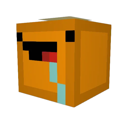 _Allen__ Minecraft avatar head, 3D render