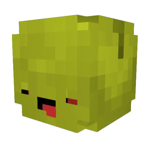 _AlveeS Minecraft avatar head, 3D render