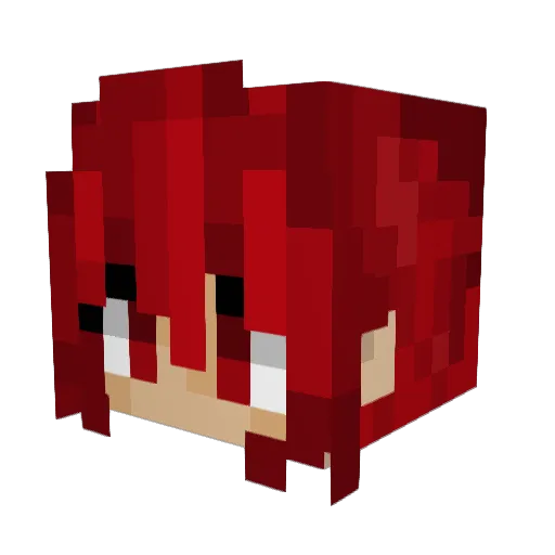 _AlyX__ Minecraft avatar head, 3D render