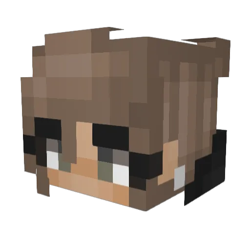 _AlyxStitch_ Minecraft avatar head, 3D render