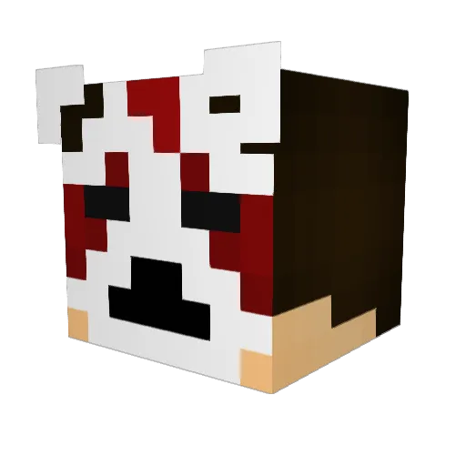 _Anbu_ Minecraft avatar head, 3D render
