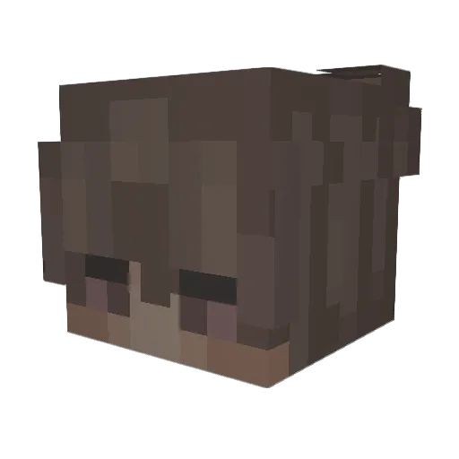 _Andiii Minecraft avatar head, 3D render