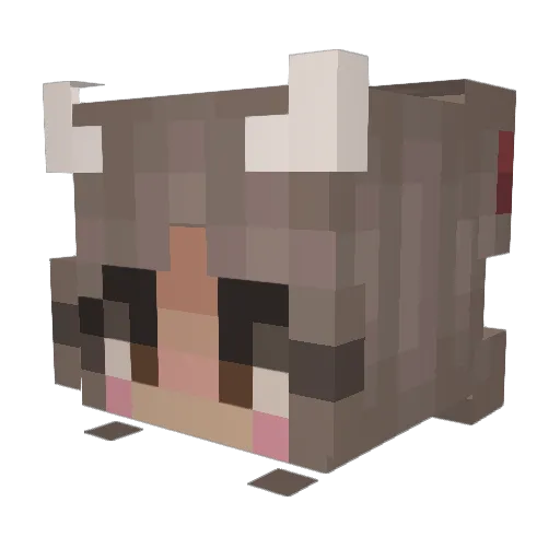 _AndyGL_ Minecraft avatar head, 3D render