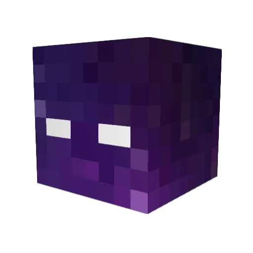 _AnyPlayer Minecraft avatar head, 3D render